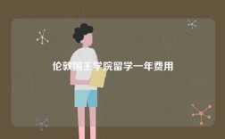 伦敦国王学院留学一年费用