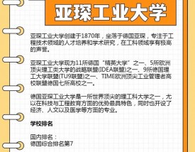 亚琛工业大学留学申请条件