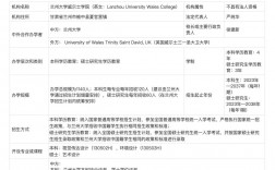 兰州大学中外合作办学