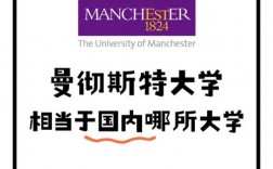 曼彻斯特大学相当于国内什么大学