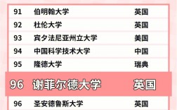 谢菲尔德大学qs排名2025年