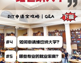 维也纳技术大学留学申请条件