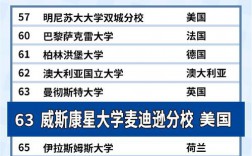 美国威斯康星大学世界排名