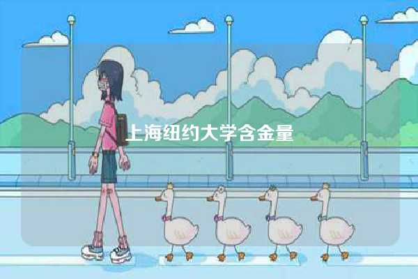 上海纽约大学含金量-图1